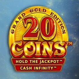 20 Coins Grand Gold Edition online game logo by Wazdan on uspincasinoo.com