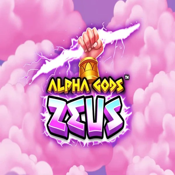 Alpha Gods Zeus game by PearFiction Studios – logo hosted on Uspin Casino