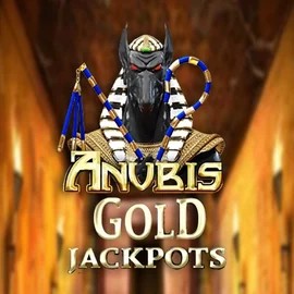 Official Jackpots logo: Anubis Gold Jackpots by Inspired Gaming at Uspin Casino