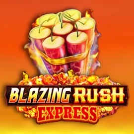 Blazing Rush Express slot logo by AreaVegas at Uspin Casino