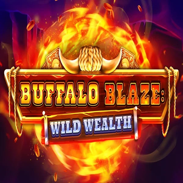 Buffalo Blaze Wild Wealth by OctoPlay, showcased at uspincasinoo.com – game logo
