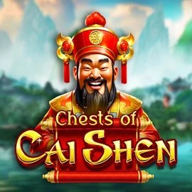 Chests of Cai Shen online game logo by Pragmatic Play on uspincasinoo.com