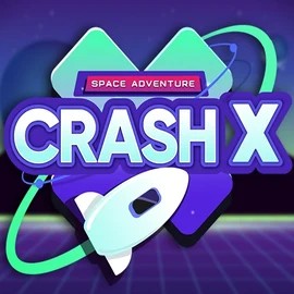 Crash X logo by Turbo Games Uspin Casino