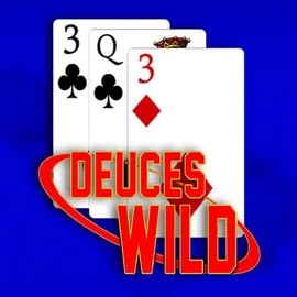 Poker logo of Deuces Wild from Games Global at Uspin Casino