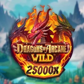 Enjoy Dragons of Arcane Wild by Foxium – logo hosted on uspincasinoo.com