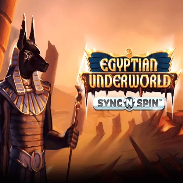 Egyptian Underworld online game logo by Greentube on uspincasinoo.com