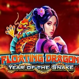 Floating Dragon Year of the Snake logo by Pragmatic Play at Uspin Casino