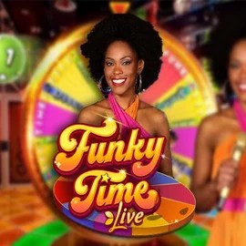 Funky Time logo by Evolution at Uspin Casino