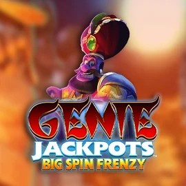 Genie Jackpots: Big Spin Frenzy game by Blueprint Gaming – logo hosted on Uspin Casino