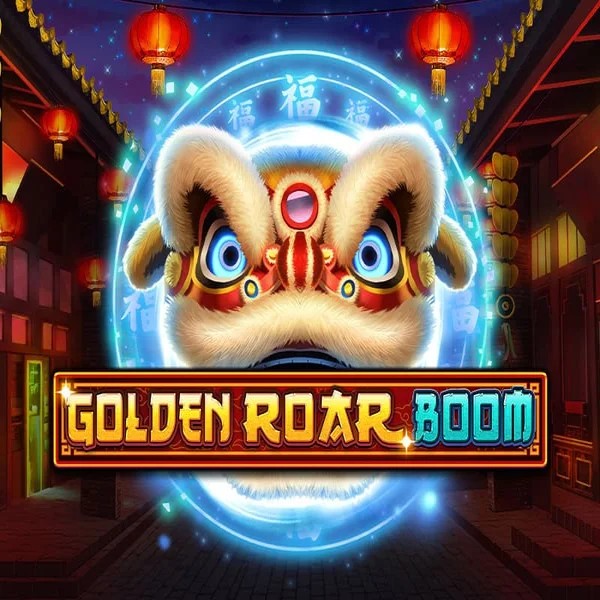 Golden Roar BOOM slot visual from Greentube available on uspincasinoo.com