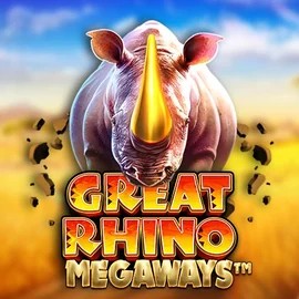 Great Rhino Megaways by Pragmatic Play, showcased at uspincasinoo.com – game logo