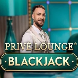 Privé Lounge Blackjack online game logo by Pragmatic Play on uspincasinoo.com