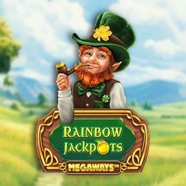 Rainbow Jackpots Megaways slot icon by Red Tiger Gaming, available at Uspin Casino