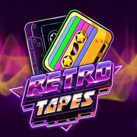 Retro Tapes logo by Push Gaming Uspin Casino