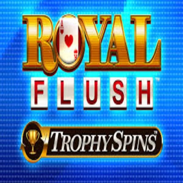 Royal Flush Trophy Spins logo – Slots by Greentube at Uspin Casino