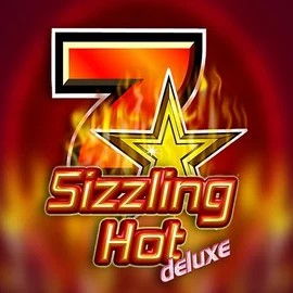 Sizzling Hot Deluxe logo by Novomatic Uspin Casino