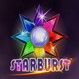 Starburst by NetEnt, showcased at uspincasinoo.com – game logo