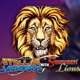 Enjoy Stellar Jackpots with Serengeti Lions by Lightning Box Game – logo hosted on uspincasinoo.com