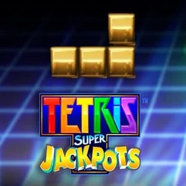 Tetris Super Jackpots by WMS, showcased at uspincasinoo.com – game logo