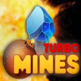 Turbo Mines casino game by Turbo Games – featured logo at Uspin Casino
